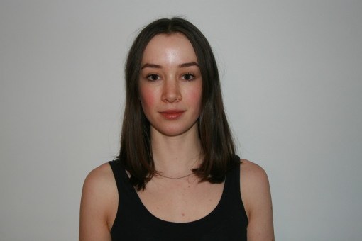Sarah O polaroid head