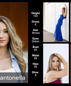 antonella comp card