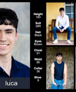 luca s comp card