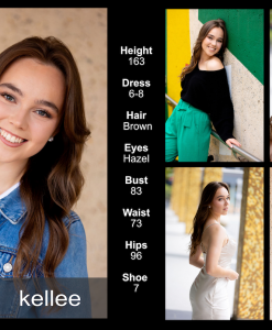 Kellee comp card