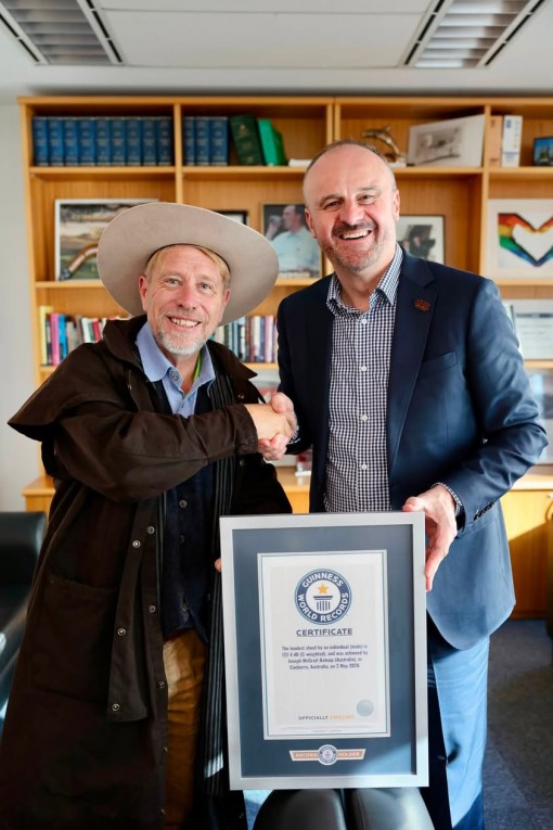 Joseph Guinness World Record